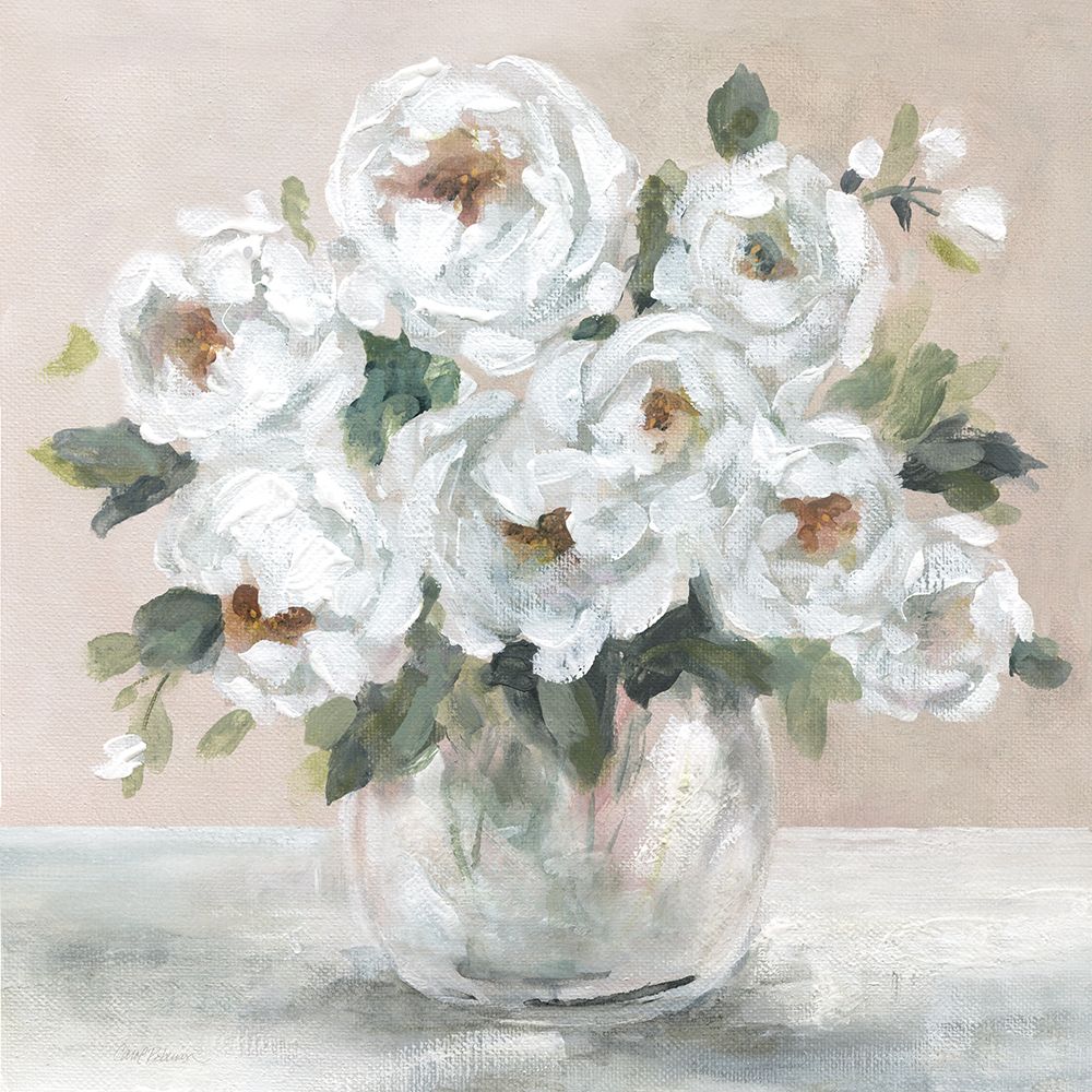 Blushing Blooms II art print by Carol Robinson for $57.95 CAD