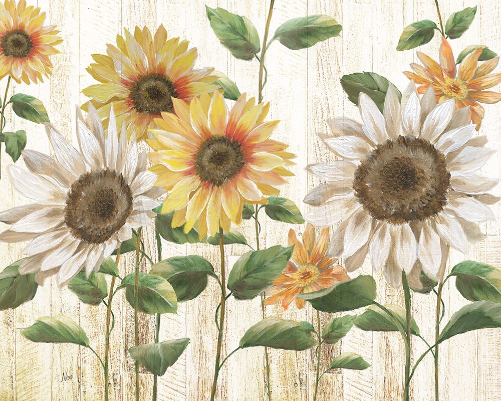 Sunflower Surprise art print by Nan for $57.95 CAD