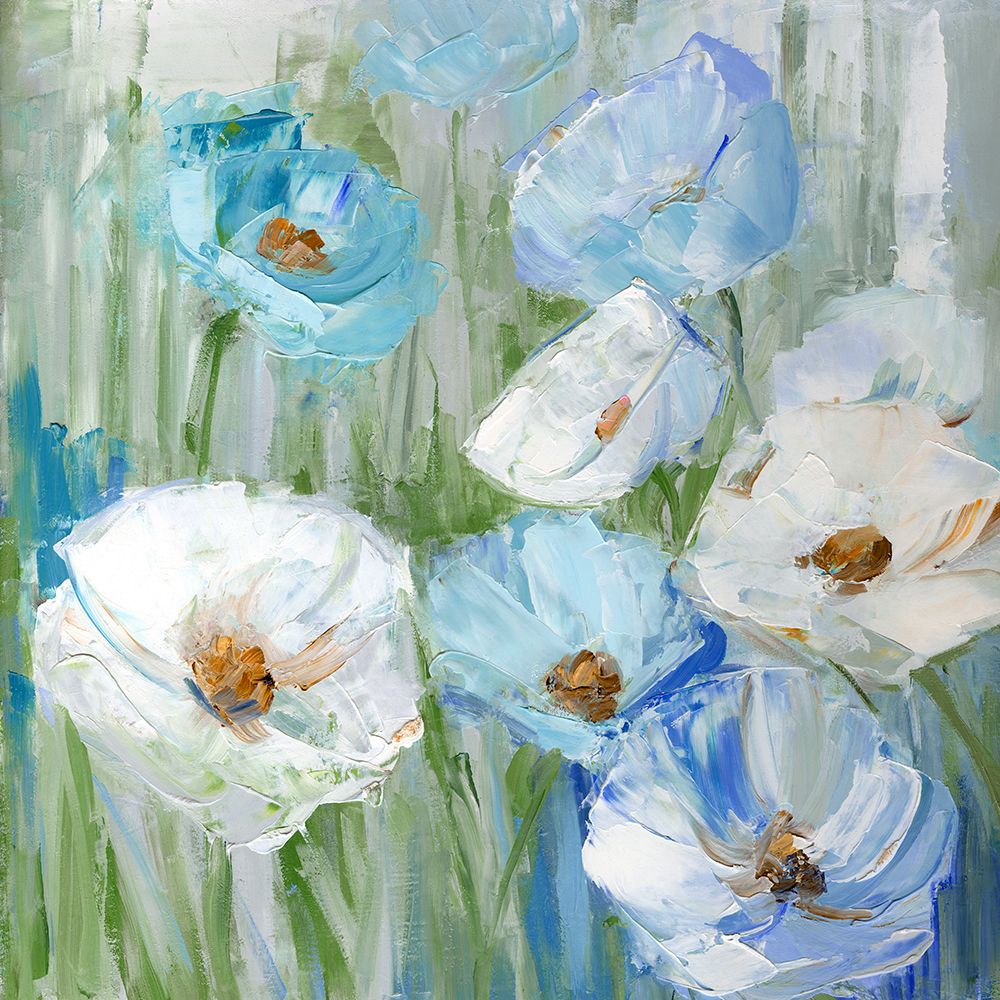 Poppy Rhythm I art print by Sally Swatland for $57.95 CAD