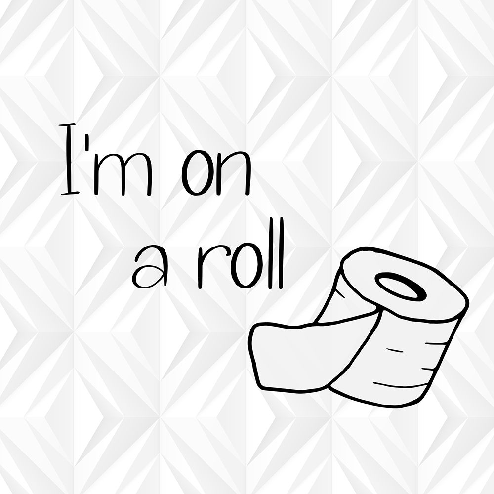 Im on a Roll Geo art print by Susan Jill for $57.95 CAD