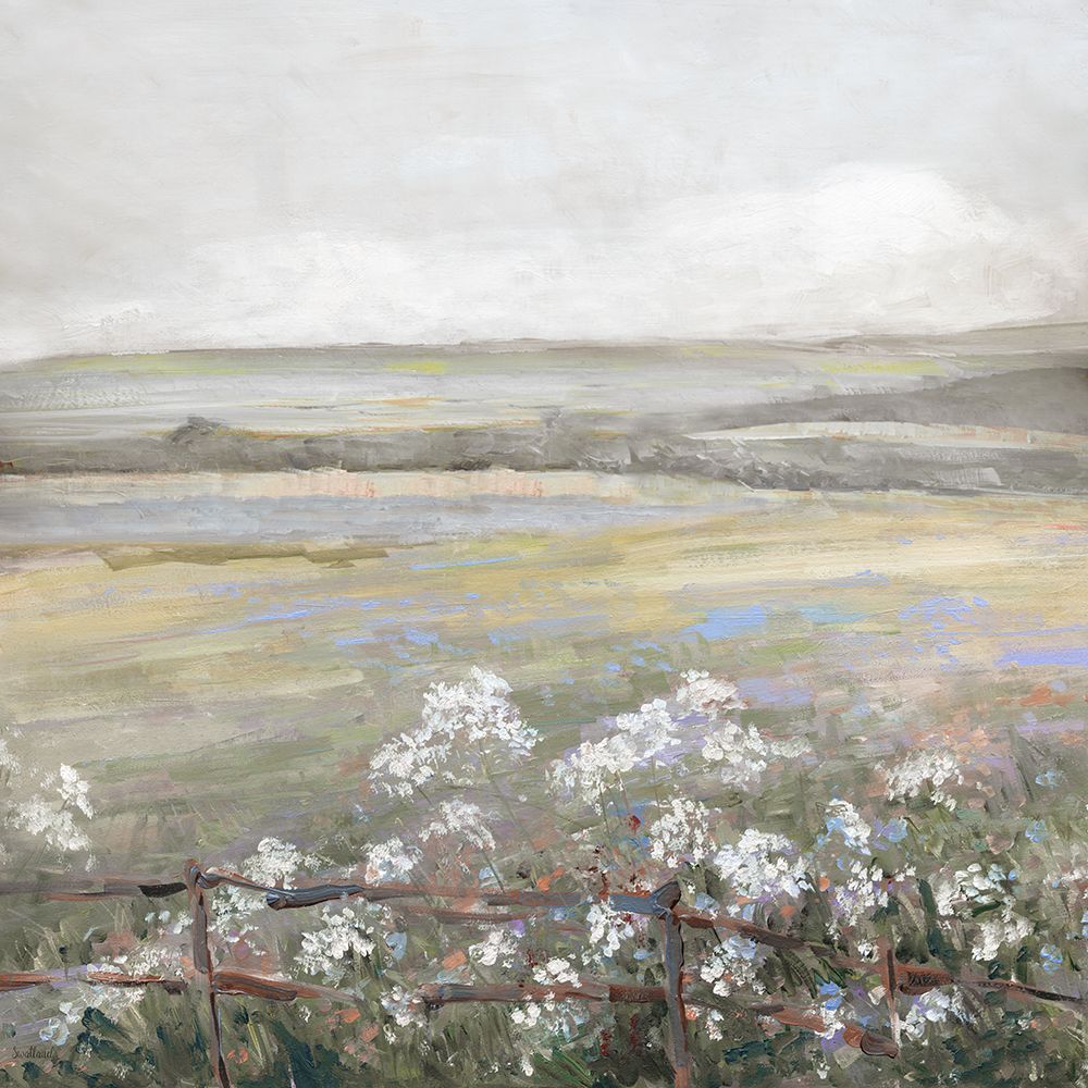 Soft Summer Meadow II art print by Sally Swatland for $57.95 CAD