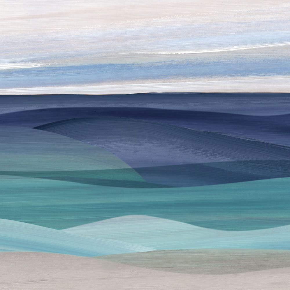 Blue Valley II art print by Carol Robinson for $57.95 CAD