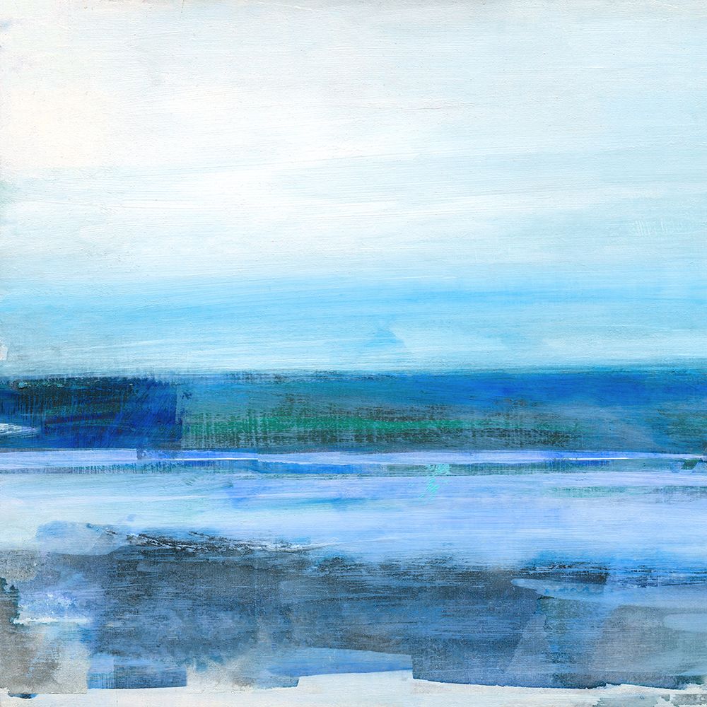 Calming Seas I art print by Sally Swatland for $57.95 CAD