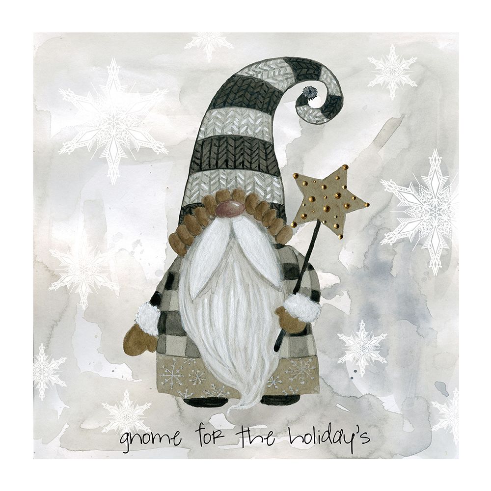 Gnome For The Holiday art print by Livi Finn for $57.95 CAD