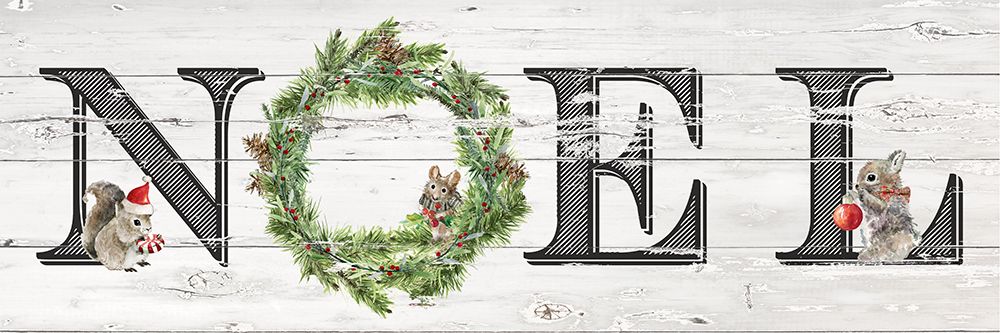 Farmhouse Noel art print by Livi Finn for $57.95 CAD
