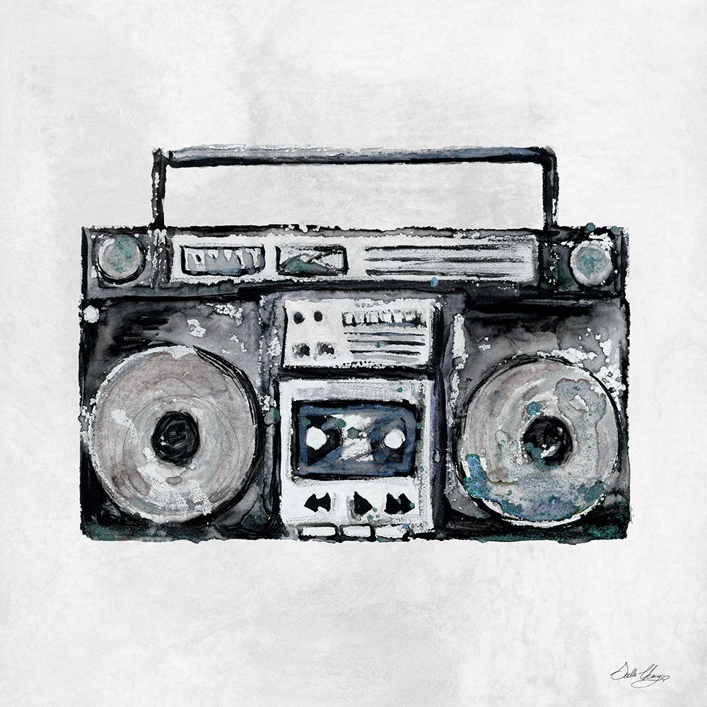 Boombox I art print by Stella Chang for $57.95 CAD