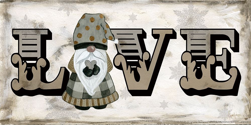 Winter Wonderland Friends Love art print by Livi Finn for $57.95 CAD