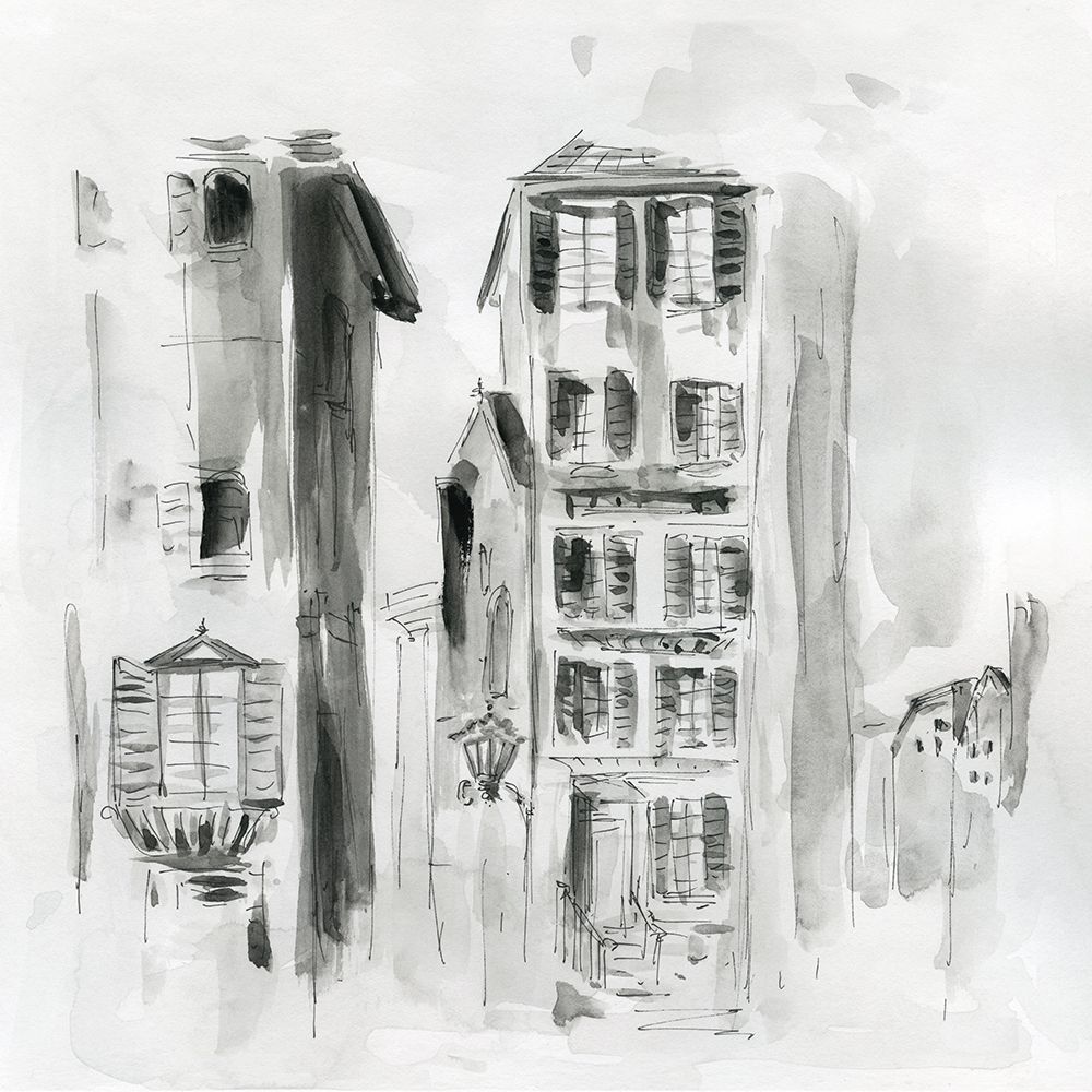 City Sketch II art print by Carol Robinson for $57.95 CAD