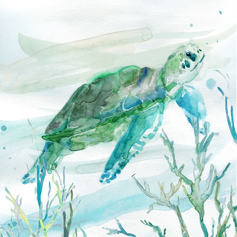 Tropical Currents I art print by Carol Robinson for $57.95 CAD