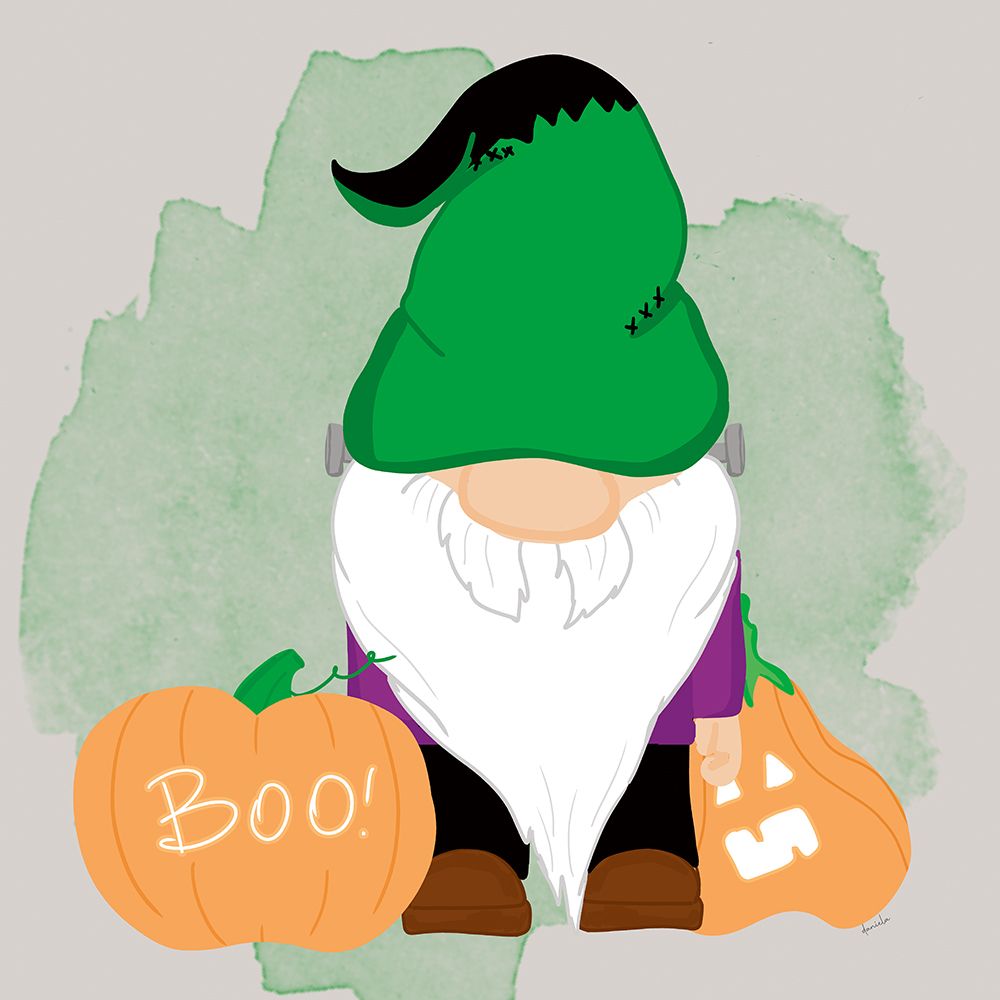 Frankensteins Gnome art print by Daniela Santiago for $57.95 CAD