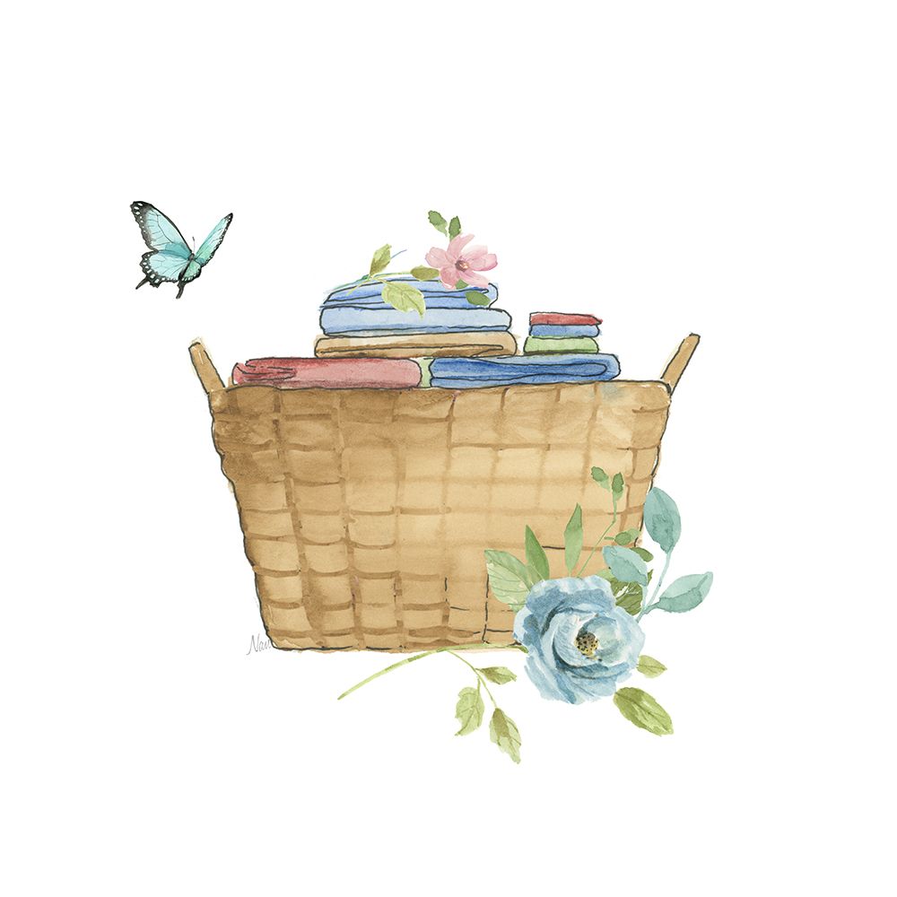 Laundry Basket art print by Nan for $57.95 CAD