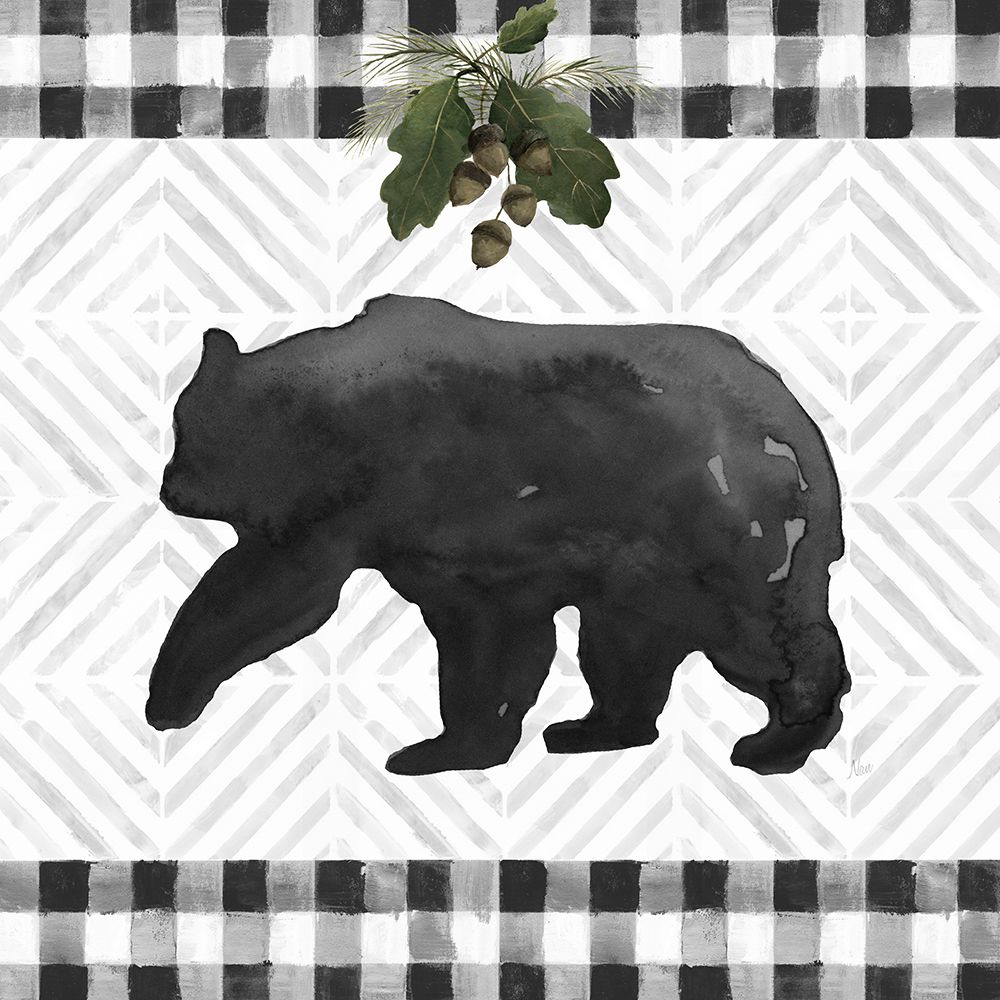Country Bear art print by Nan for $57.95 CAD