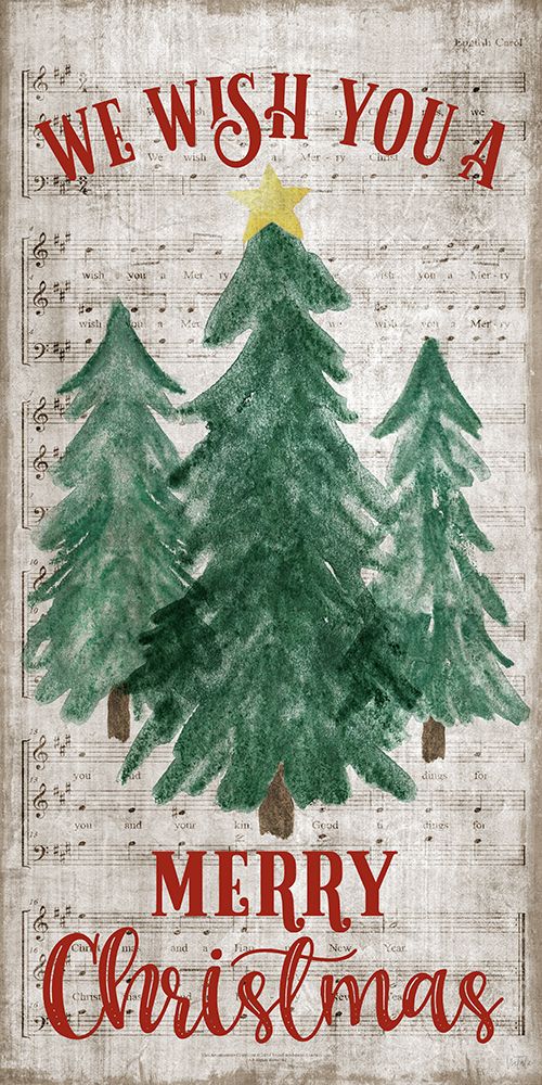 We Wish You a Merry Christmas art print by Natalie Carpentieri for $57.95 CAD