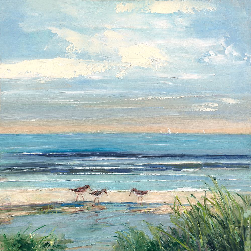 Paradise Beach art print by Sally Swatland for $57.95 CAD