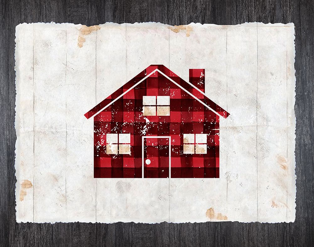 Checkered House art print by Nan for $57.95 CAD