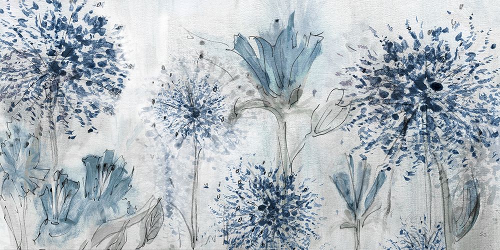 Field of Blue art print by Susan Jill for $57.95 CAD