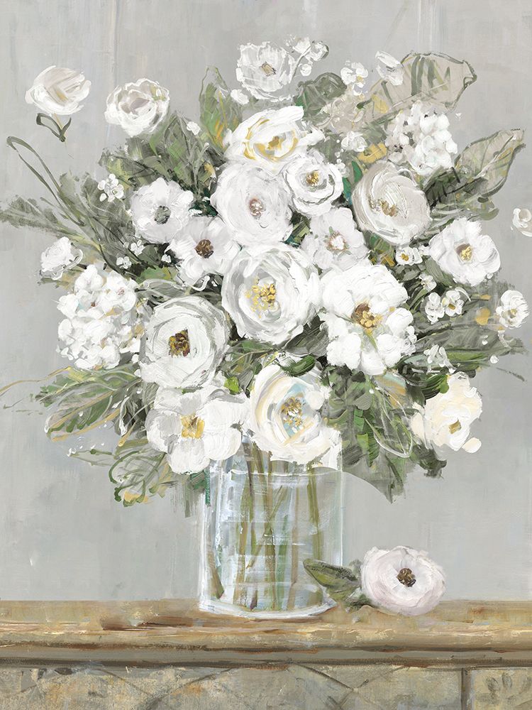 Cottage Whites art print by Sally Swatland for $57.95 CAD