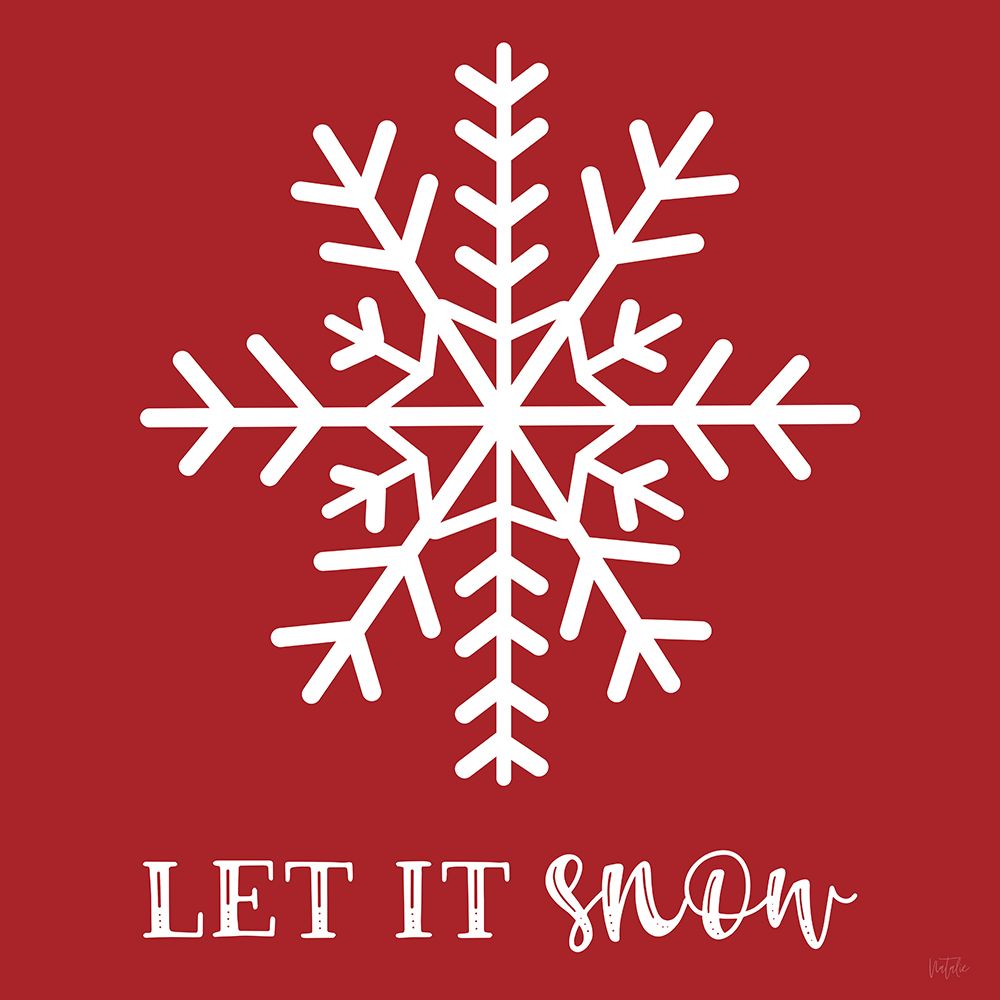 Let it Snow art print by Natalie Carpentieri for $57.95 CAD