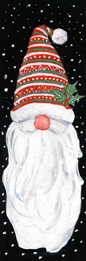 Winter Home Gnome art print by Sally Swatland for $57.95 CAD
