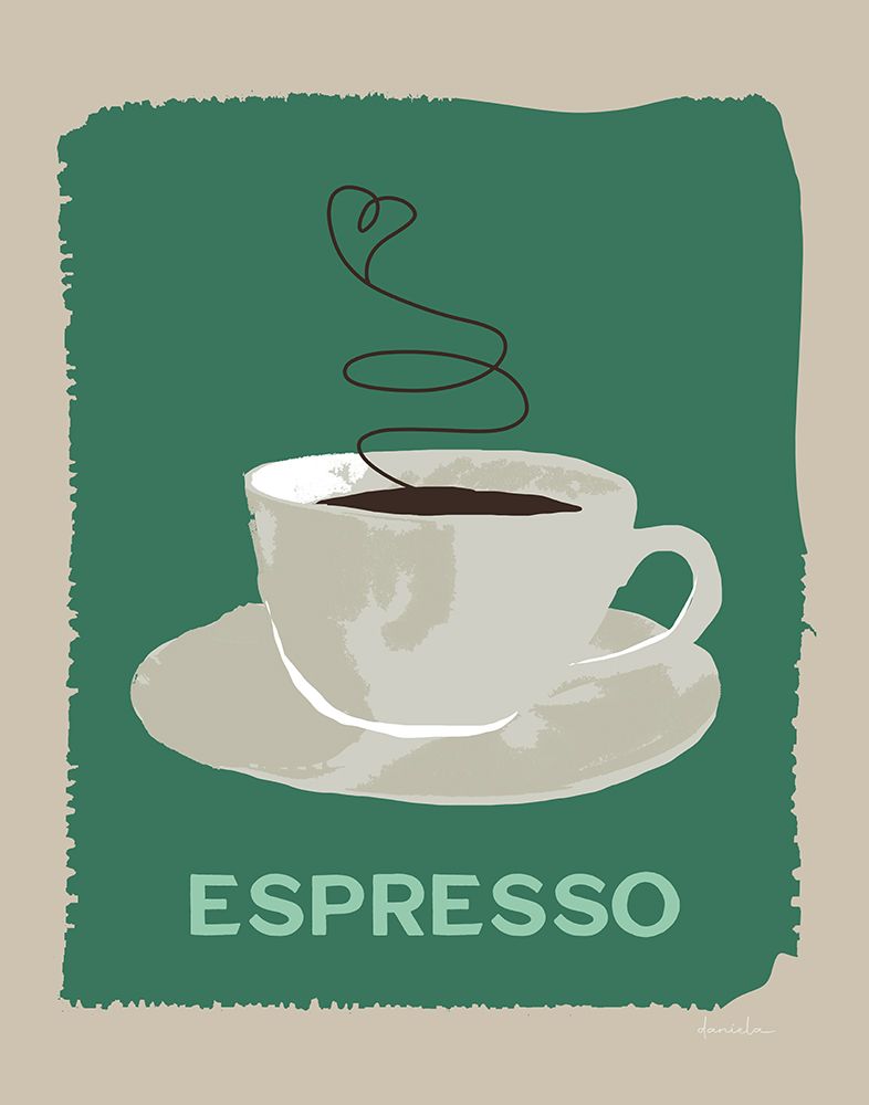Modern Coffee IV art print by Daniela Santiago for $57.95 CAD
