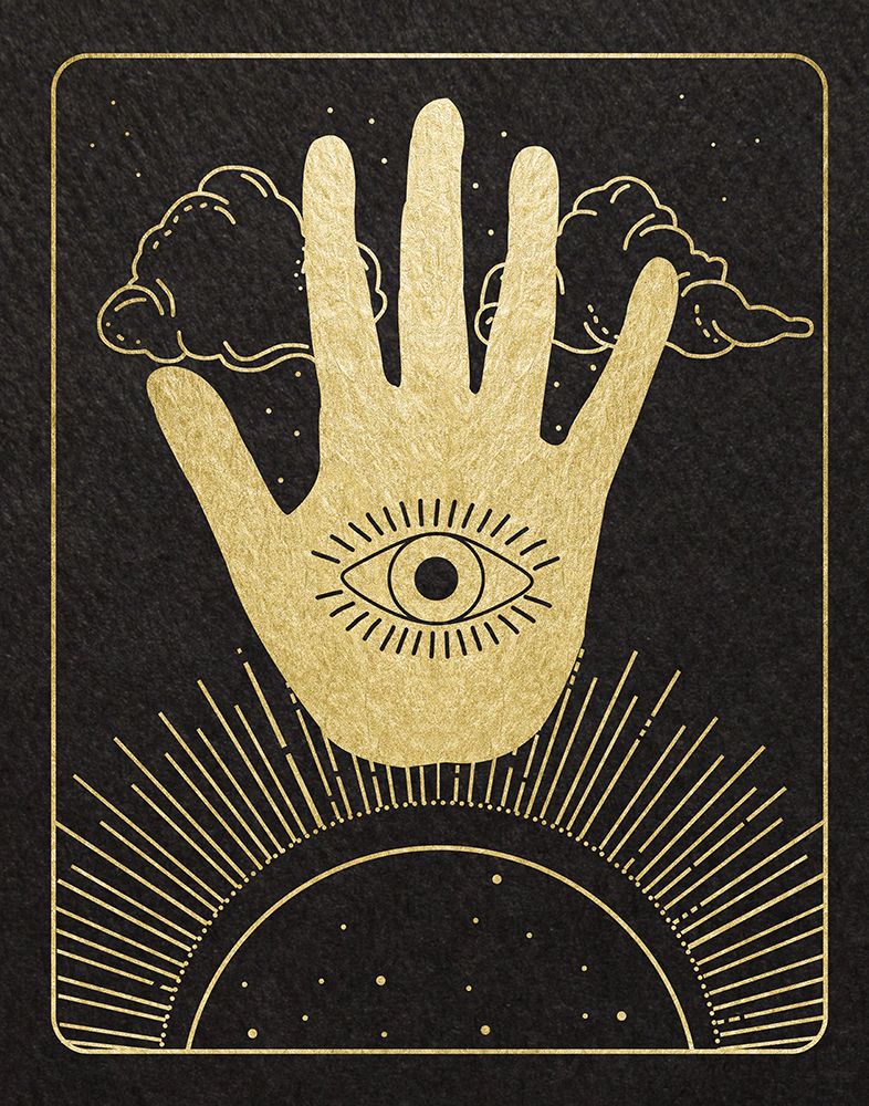 Celestial Palm art print by Daniela Santiago for $57.95 CAD