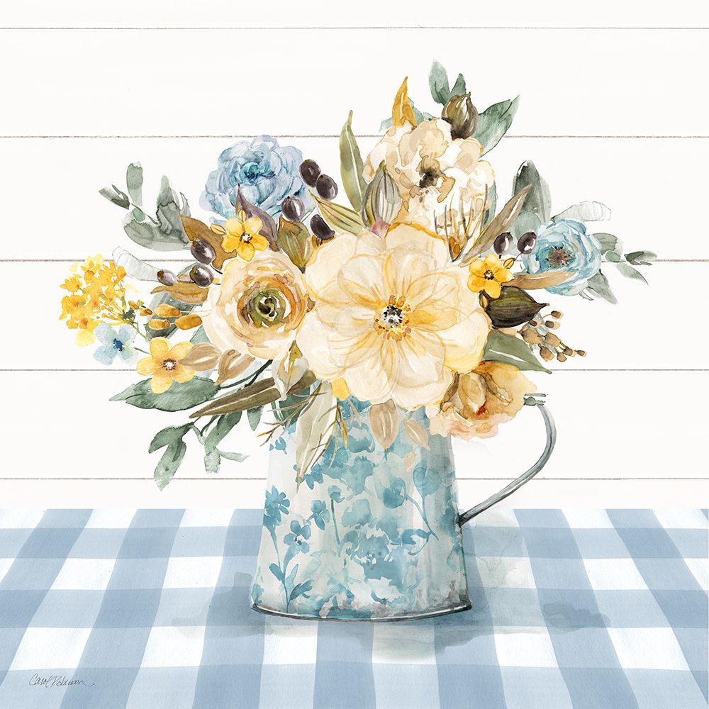Summer Bouquet I art print by Carol Robinson for $57.95 CAD