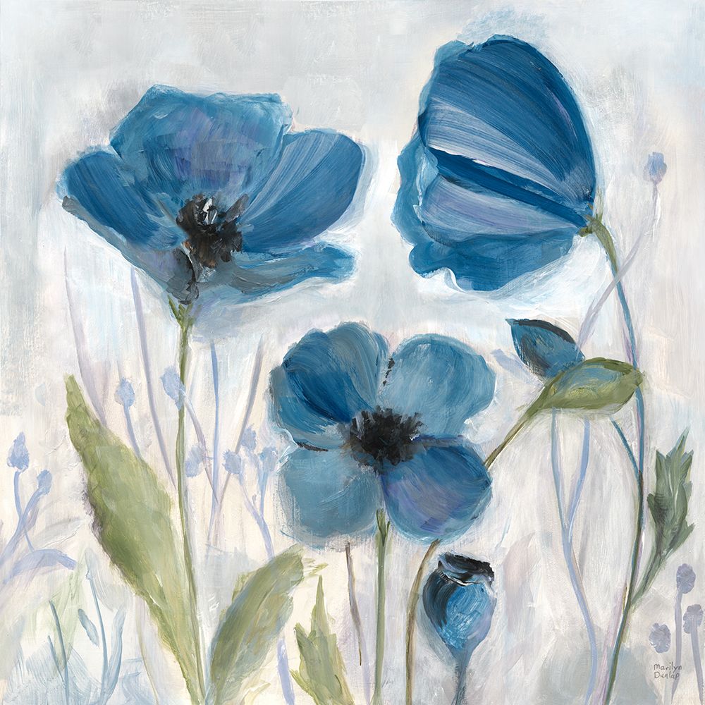 Poppy Dance I art print by Marilyn Dunlap for $57.95 CAD