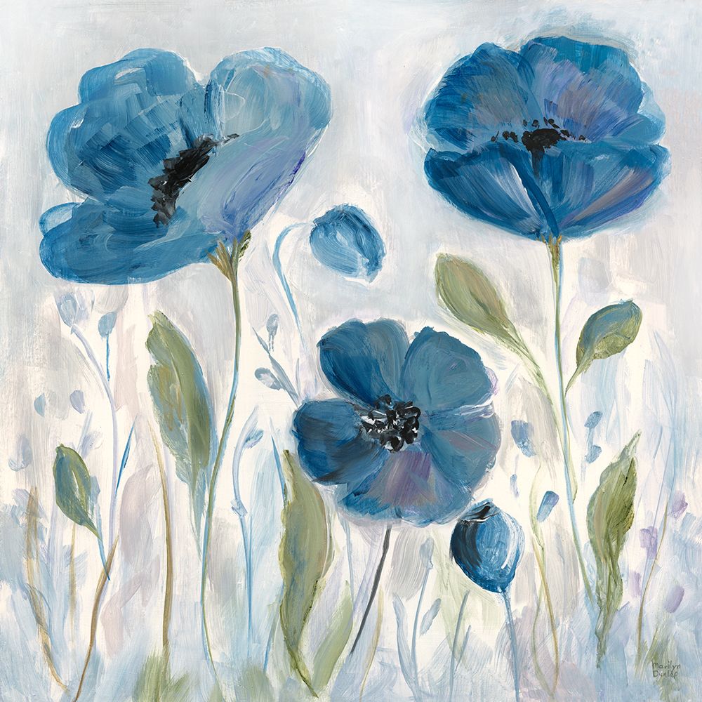 Poppy Dance II art print by Marilyn Dunlap for $57.95 CAD