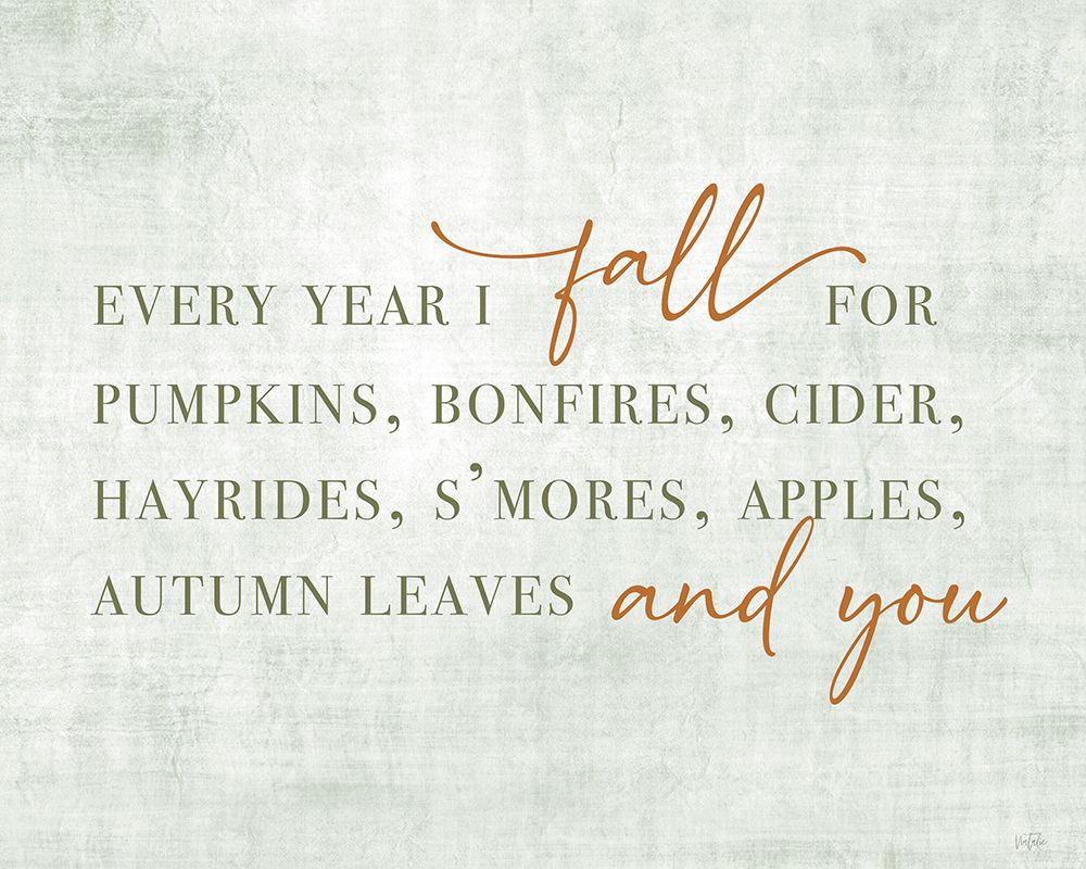 Fall For You art print by Natalie Carpentieri for $57.95 CAD