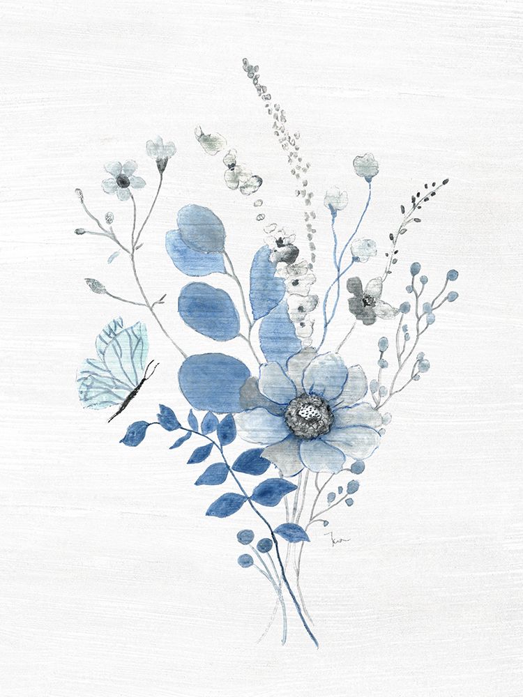 Indigo Gathering II art print by Tava Studios for $57.95 CAD