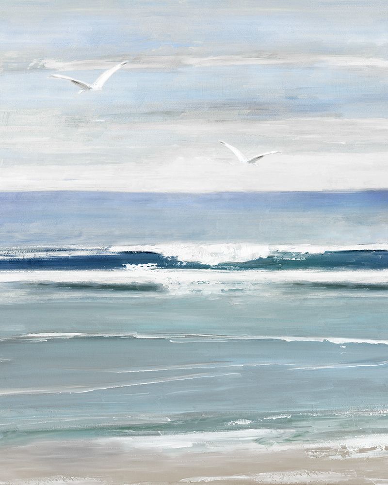 Seagull Bay II art print by Sally Swatland for $57.95 CAD