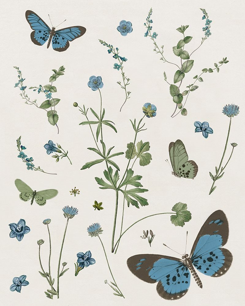 Botanical Page I art print by Kelly Donovan for $57.95 CAD