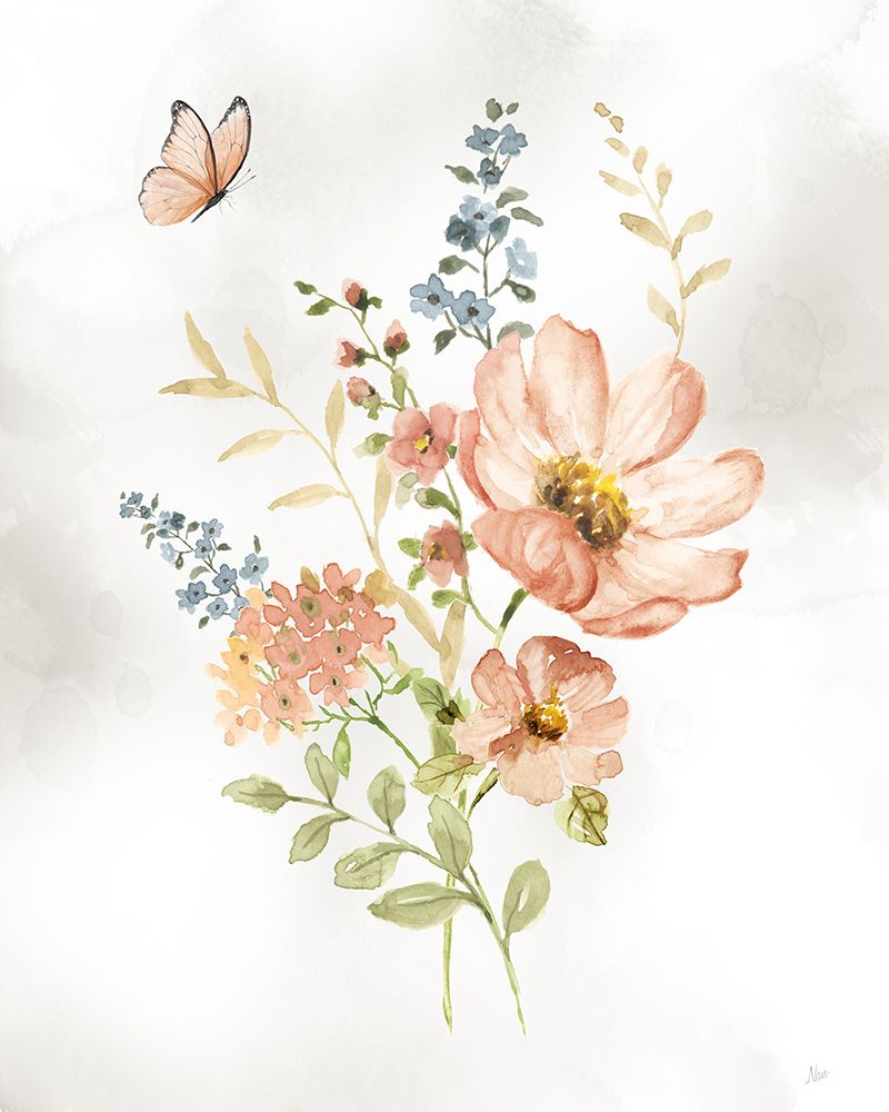 Summer Arrangement I art print by Nan for $57.95 CAD