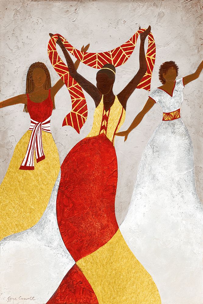 Golden Rhythm art print by Jane Carroll for $57.95 CAD