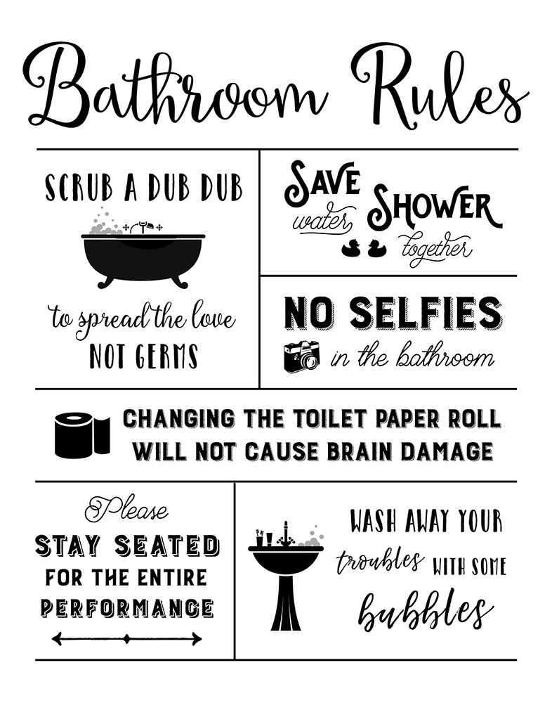 Scrub a Dub Rules art print by Amanda Murray for $57.95 CAD