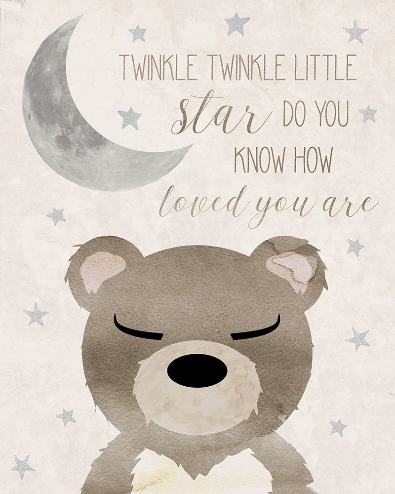 Goodnight Bear art print by Daniela Santiago for $57.95 CAD