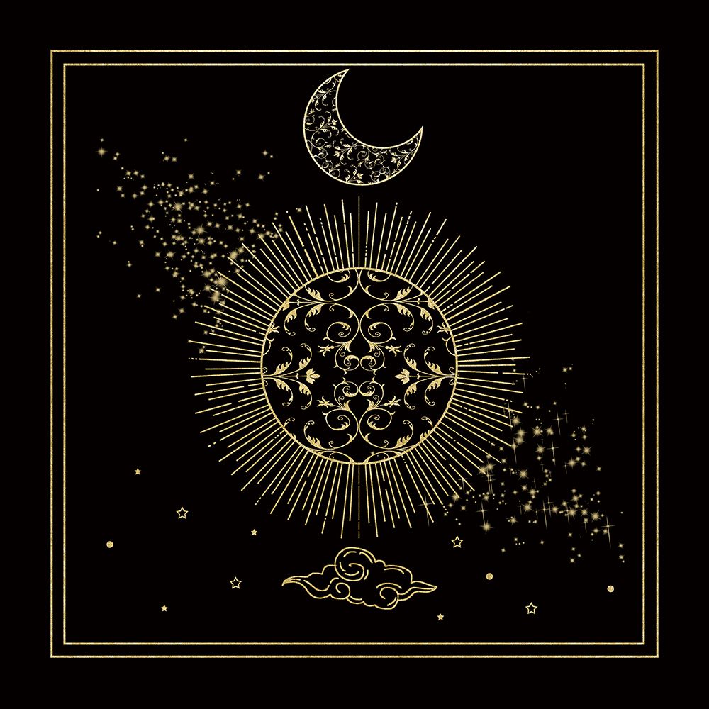 Mythical Moon II art print by Daniela Santiago for $57.95 CAD