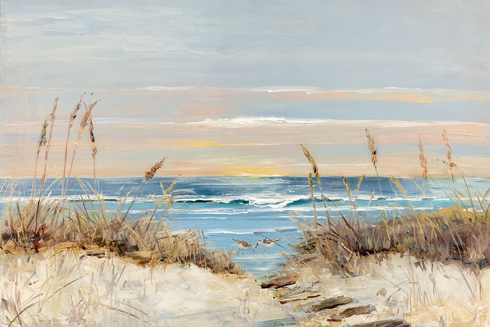 Coastal Boardwalk art print by Sally Swatland for $57.95 CAD