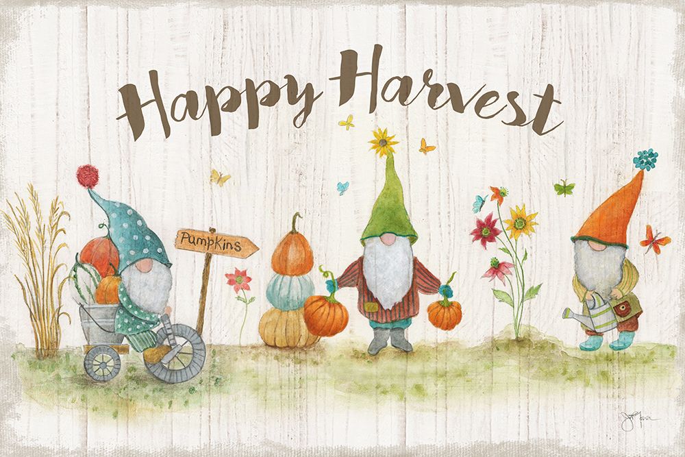 Gnome Harvest art print by Tava Studios for $57.95 CAD