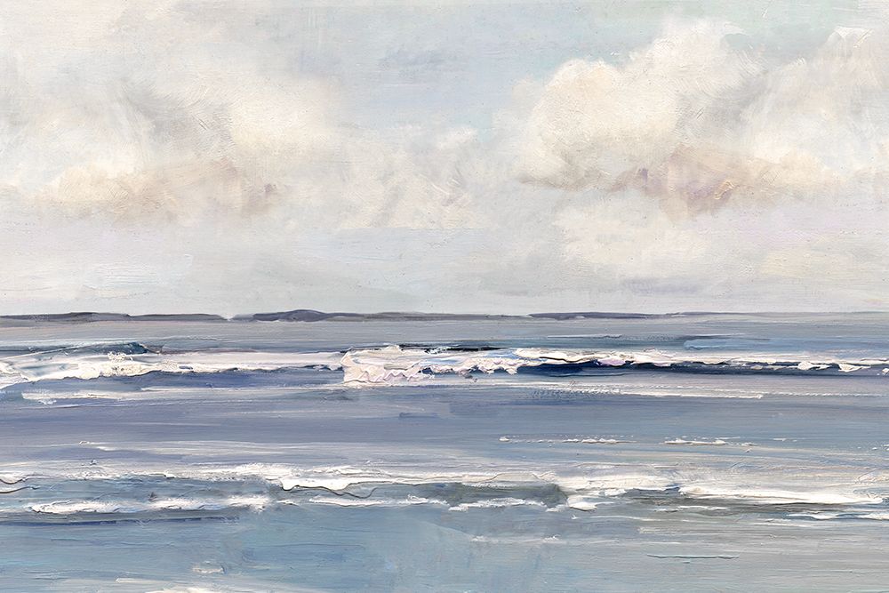 Serene Seascape art print by Sally Swatland for $57.95 CAD