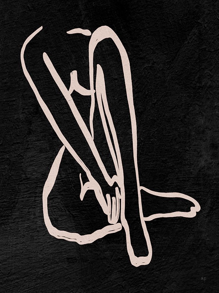 Figure in Dark I art print by Susan Jill for $57.95 CAD