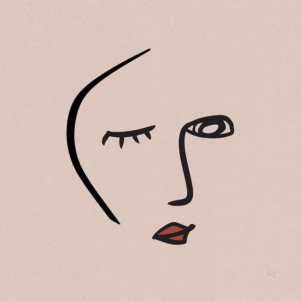 A Wink art print by Susan Jill for $57.95 CAD