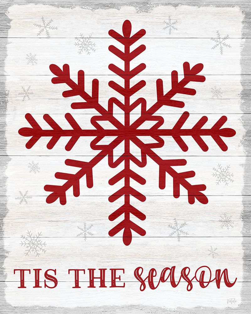 Tis the Season Snowflake art print by Natalie Carpentieri for $57.95 CAD