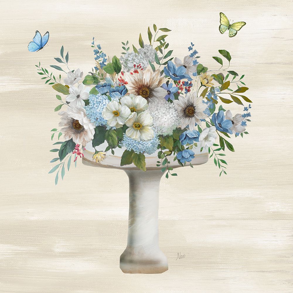 Blooming Sink art print by Nan for $57.95 CAD
