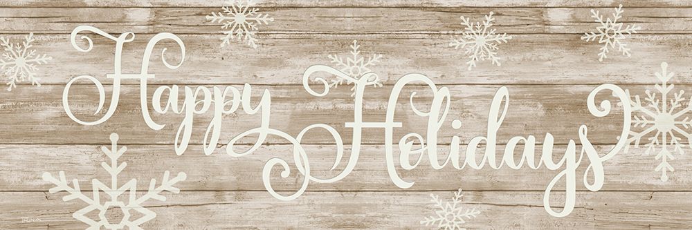 Happy Holidays art print by Katrina Craven for $57.95 CAD