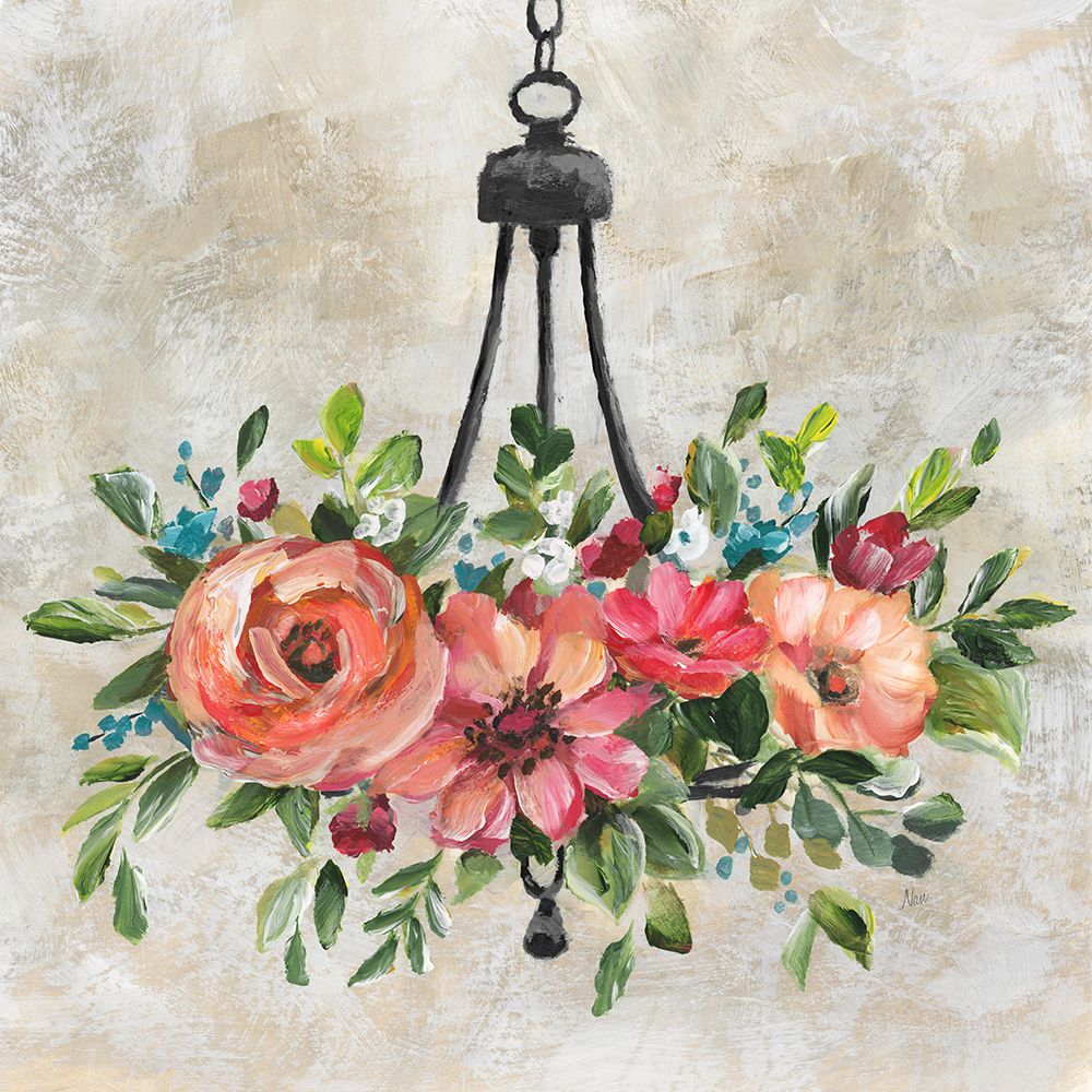 Garden Chandelier art print by Nan for $57.95 CAD