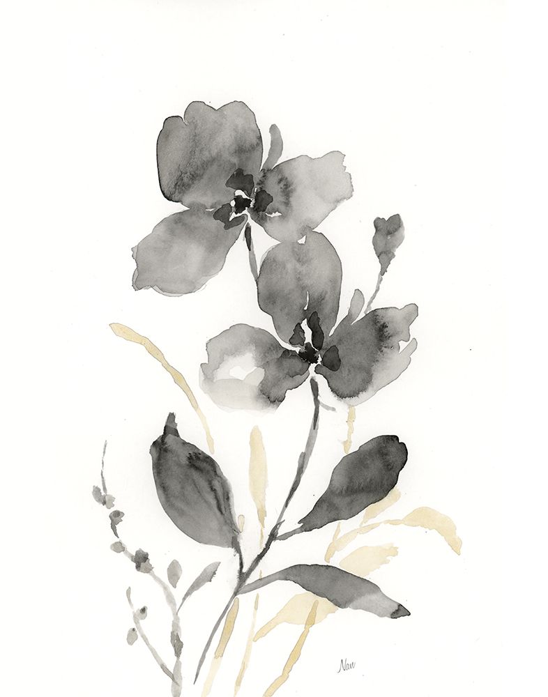 Elegant Silhouette II art print by Nan for $57.95 CAD