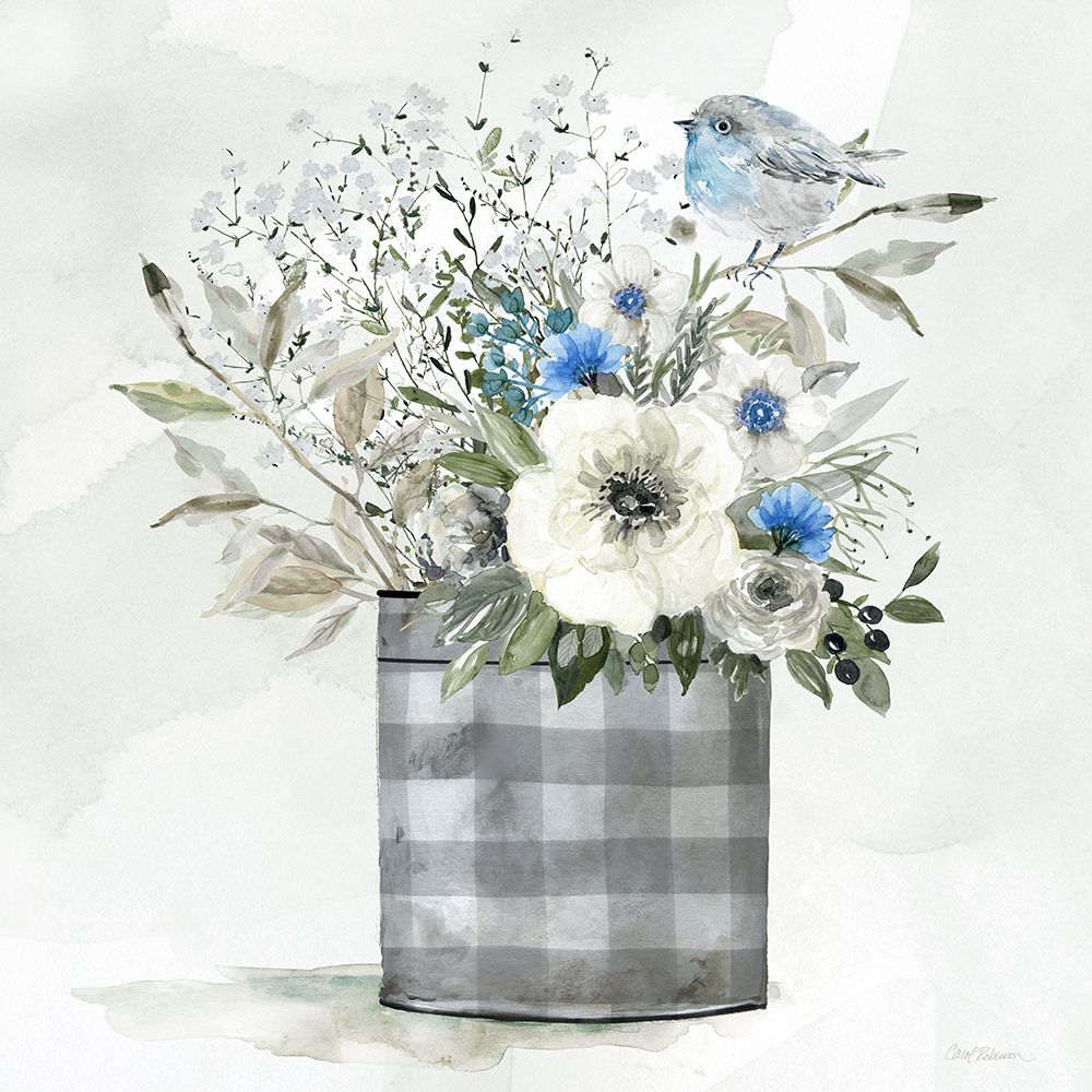 Farmhouse Blues II art print by Carol Robinson for $57.95 CAD