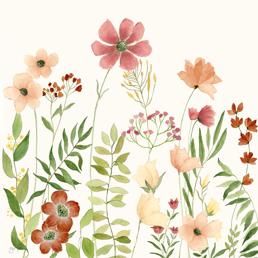 Wildflower Arrangement II art print by Tava Studios for $57.95 CAD
