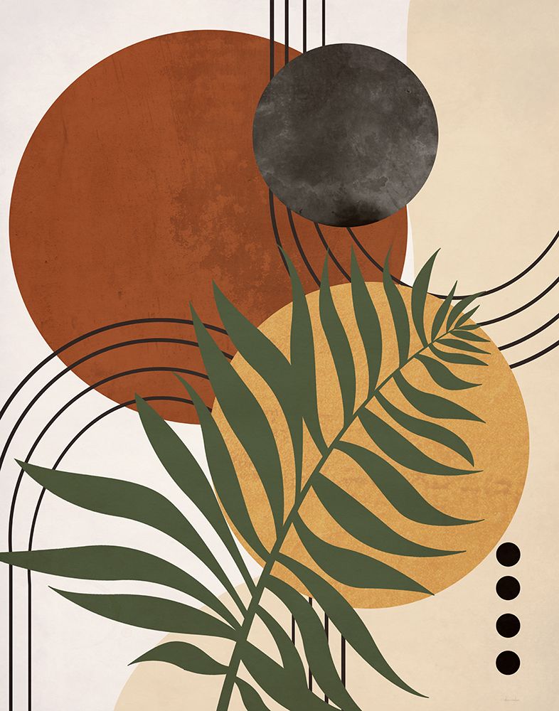 Contemporary Palm I art print by Daniela Santiago for $57.95 CAD